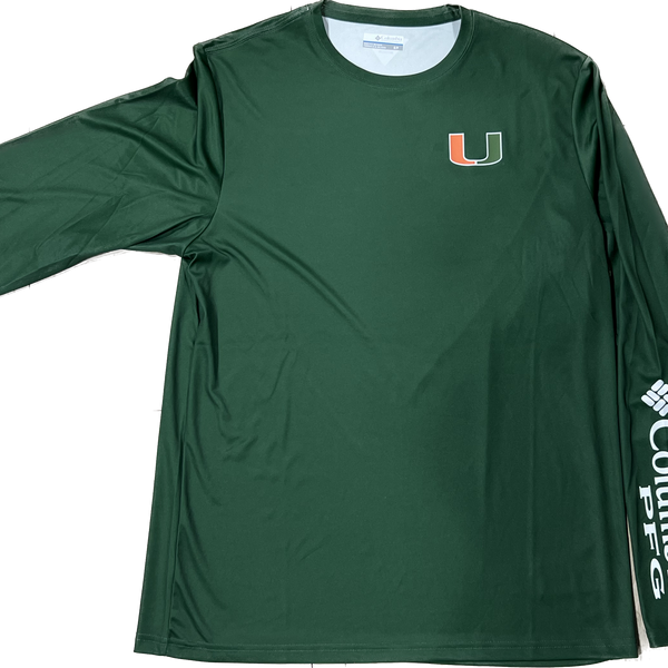 Nike Men'S Miami Hurricanes Baseball Legend Dri-Fit T-Shirt in