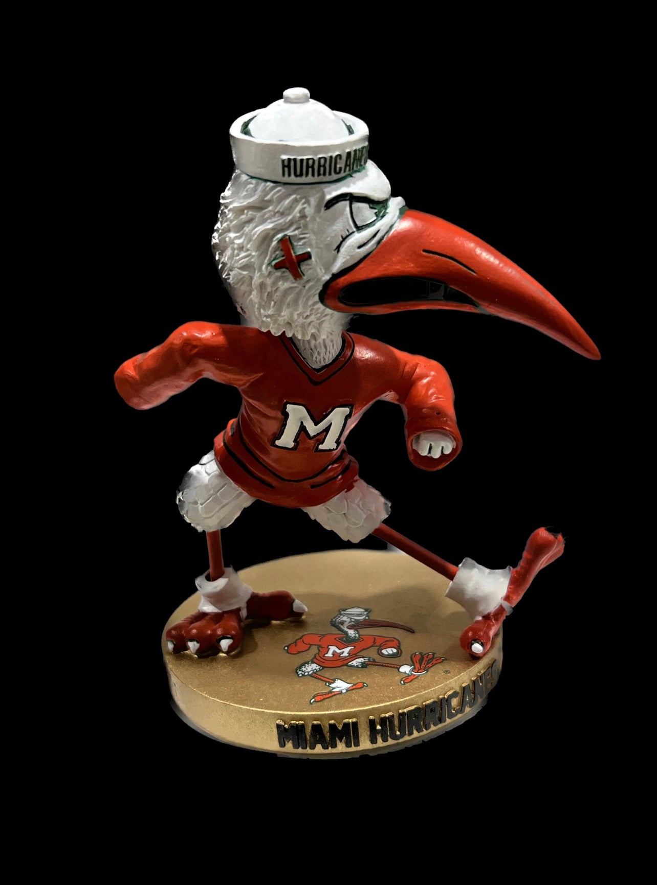 Miami Hurricanes Vintage Sebastian Limited Edition Bobblehead - 5.5 In