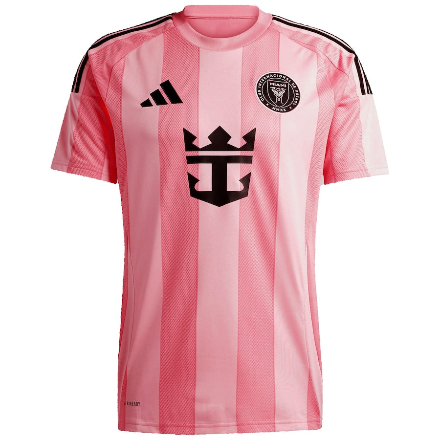 Lionel Messi Inter Miami CF adidas 2025 Euforia Replica Player Jersey - Light Pink