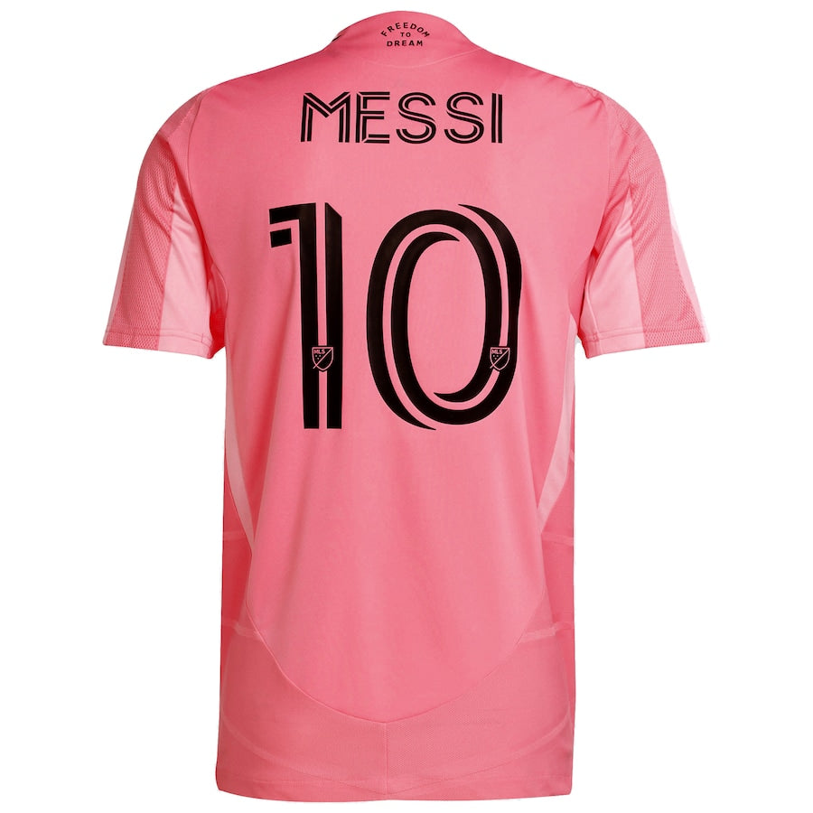 Lionel Messi Inter Miami CF adidas 2025 Euforia Replica Player Jersey - Light Pink