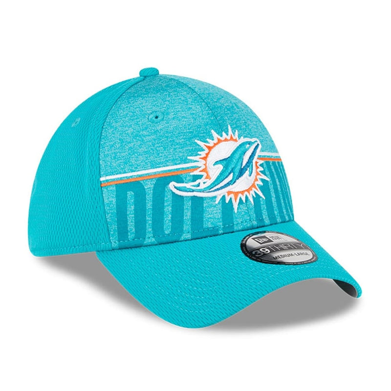 Miami Dolphins New Era 2022 Sideline Historic Logo 39Thirty Flex Fitte –  CanesWear at Miami FanWear