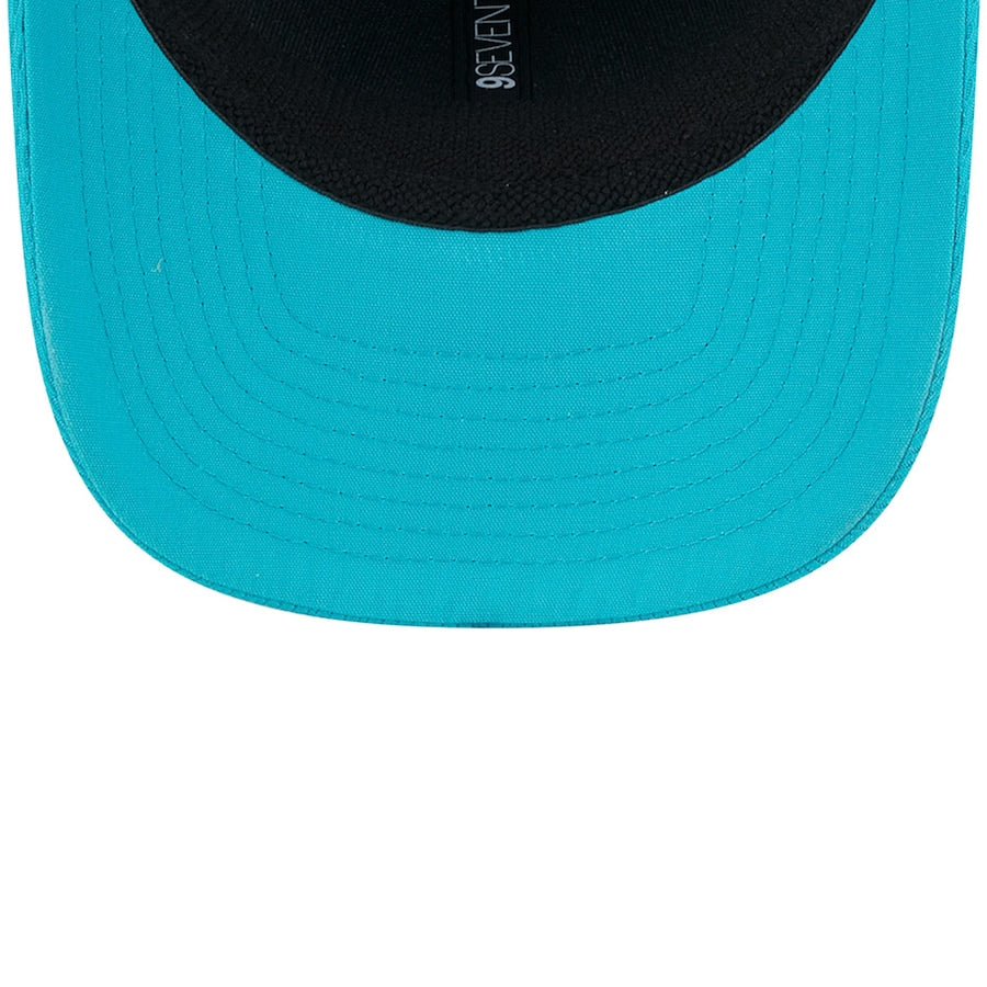 Miami Dolphins New Era 2024 Sideline 9Seventy Stretch-Snap Hat - Aqua