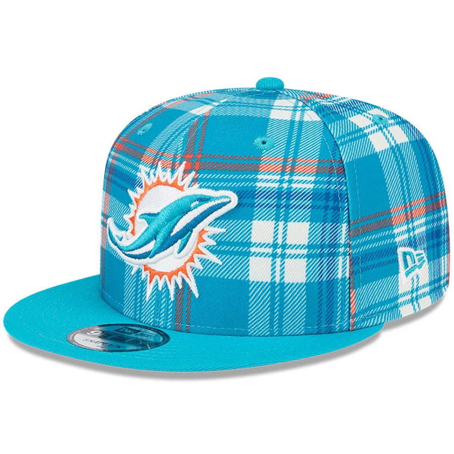 Miami Dolphins New Era 2024 Sideline Statement 9Fifty Snapback Hat - Aqua