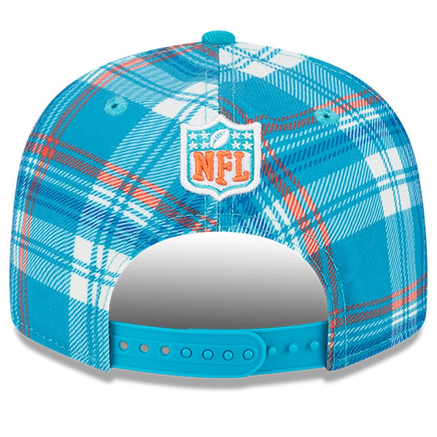 Miami Dolphins New Era 2024 Sideline Statement 9Fifty Snapback Hat - Aqua