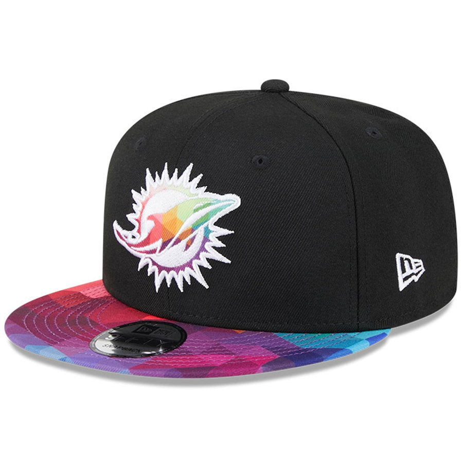 New Era Miami Dolphins Youth Black 2023 NFL Crucial Catch 9FIFTY Snapback  Hat