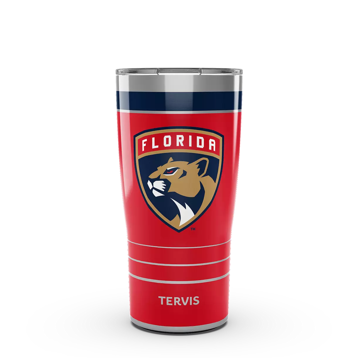 Florida Panthers 20oz MVP Main Logos Tervis S/S Tumbler w/ Lid - Red