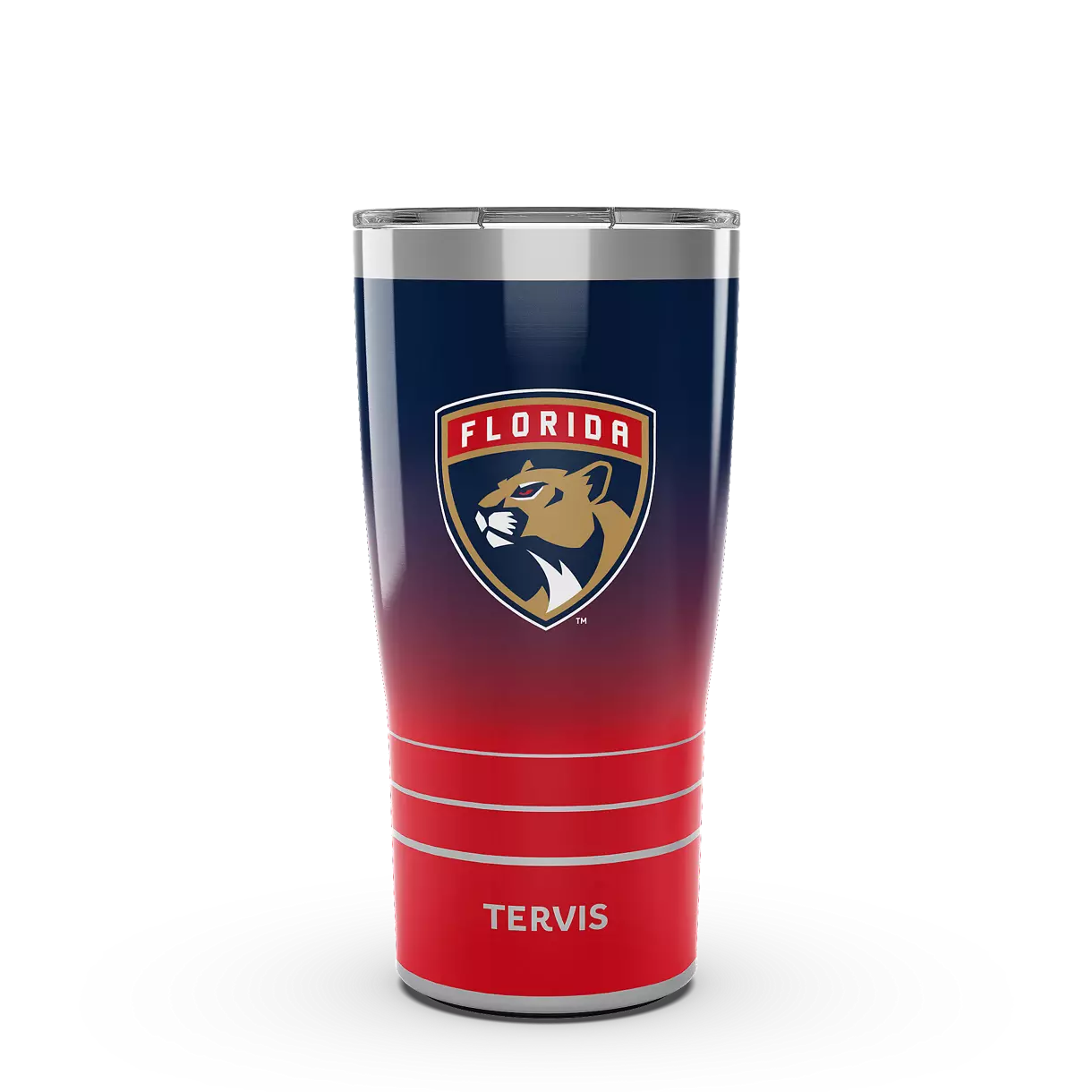 Florida Panthers 20oz Ombre FadeUp Tervis S/S Tumbler w/ Lid - Navy/Red