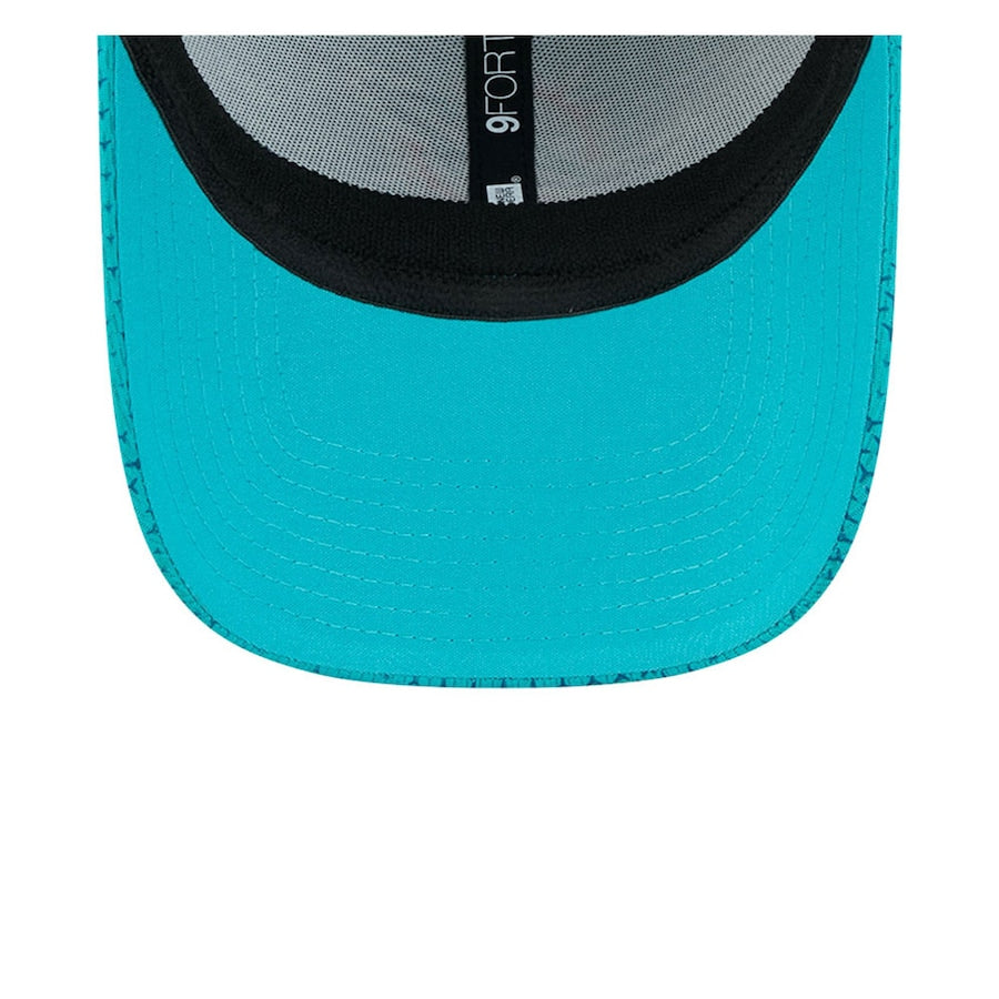 Miami Dolphins New Era 2024 Kids Sideline 9Forty Adjustable Stretch-Snapback Hat - Aqua