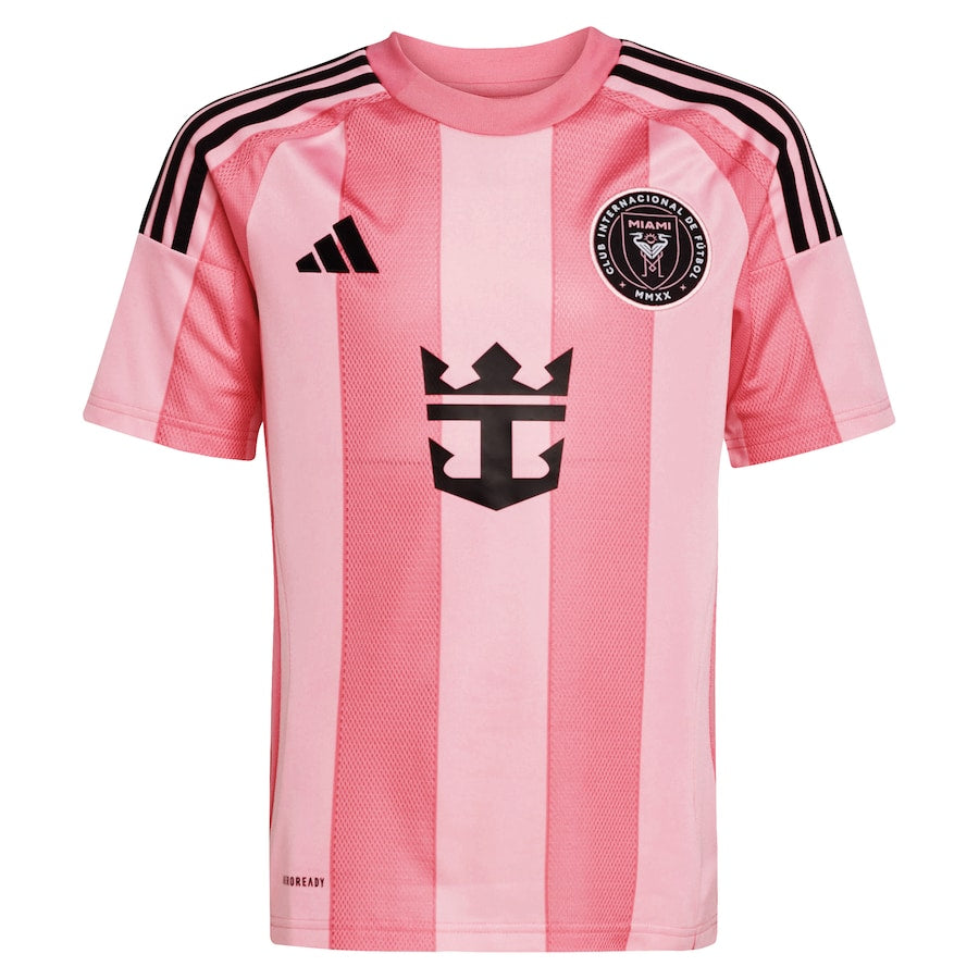 Inter Miami CF adidas Youth 2025 Euforia Replica Jersey - Light Pink