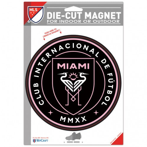 Inter Miami CF Die-Cut Magnet - 6"