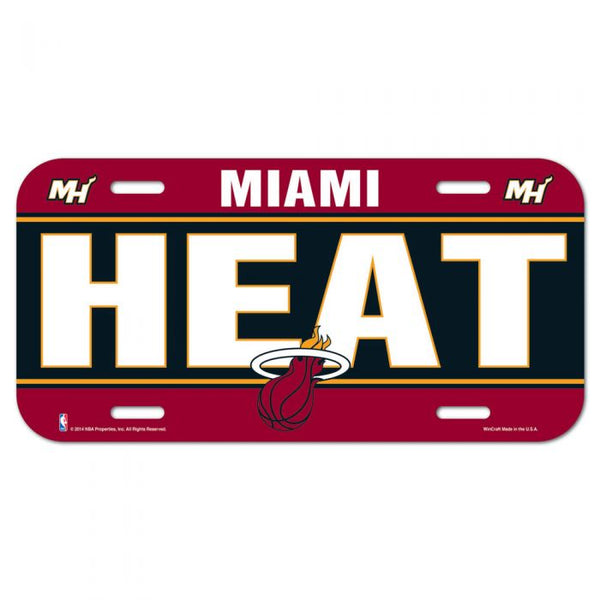 MIAMI - Miami Heat Nickname - Florida License Plate Magnet for