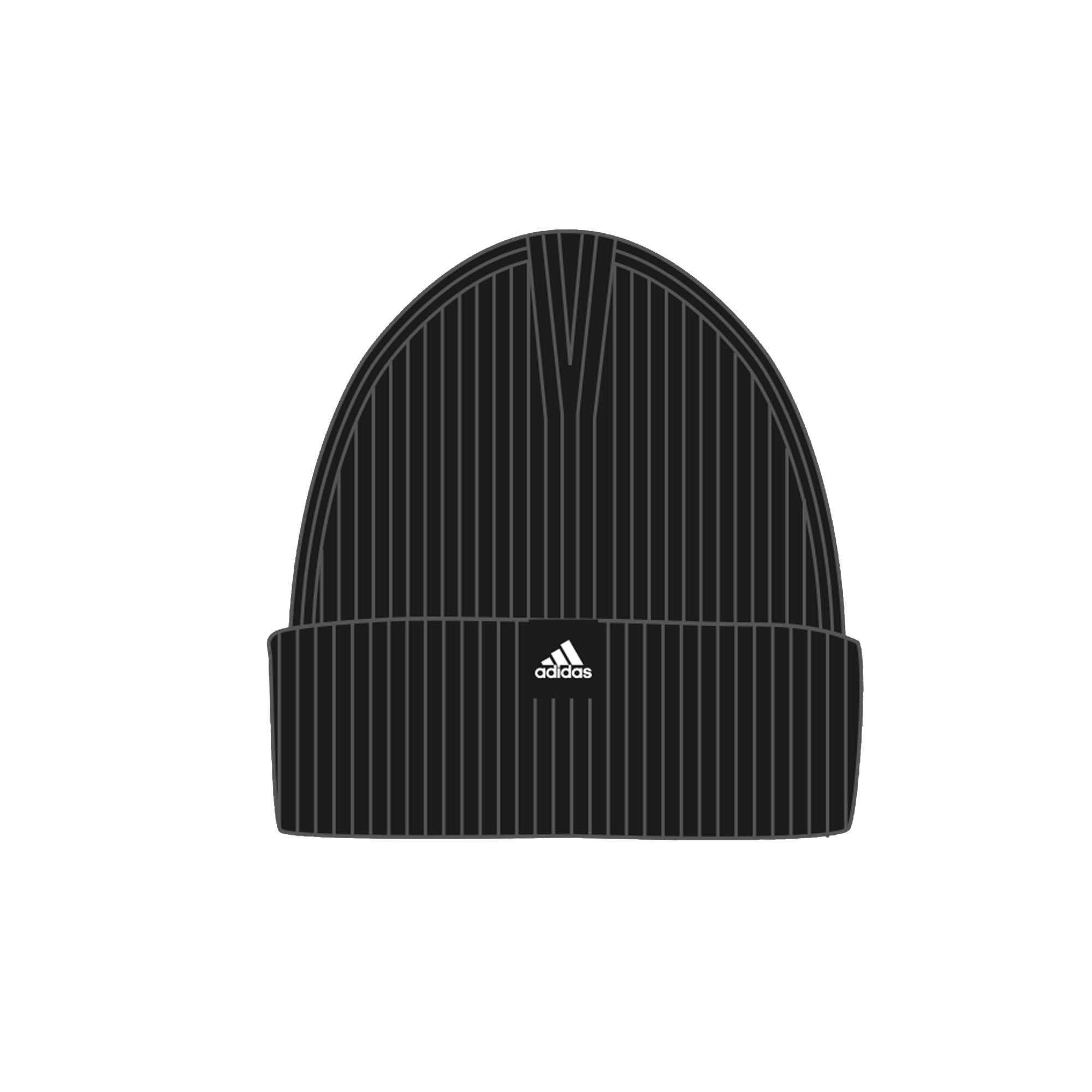 Miami Hurricanes adidas Cuffed Black w Camo Beanie