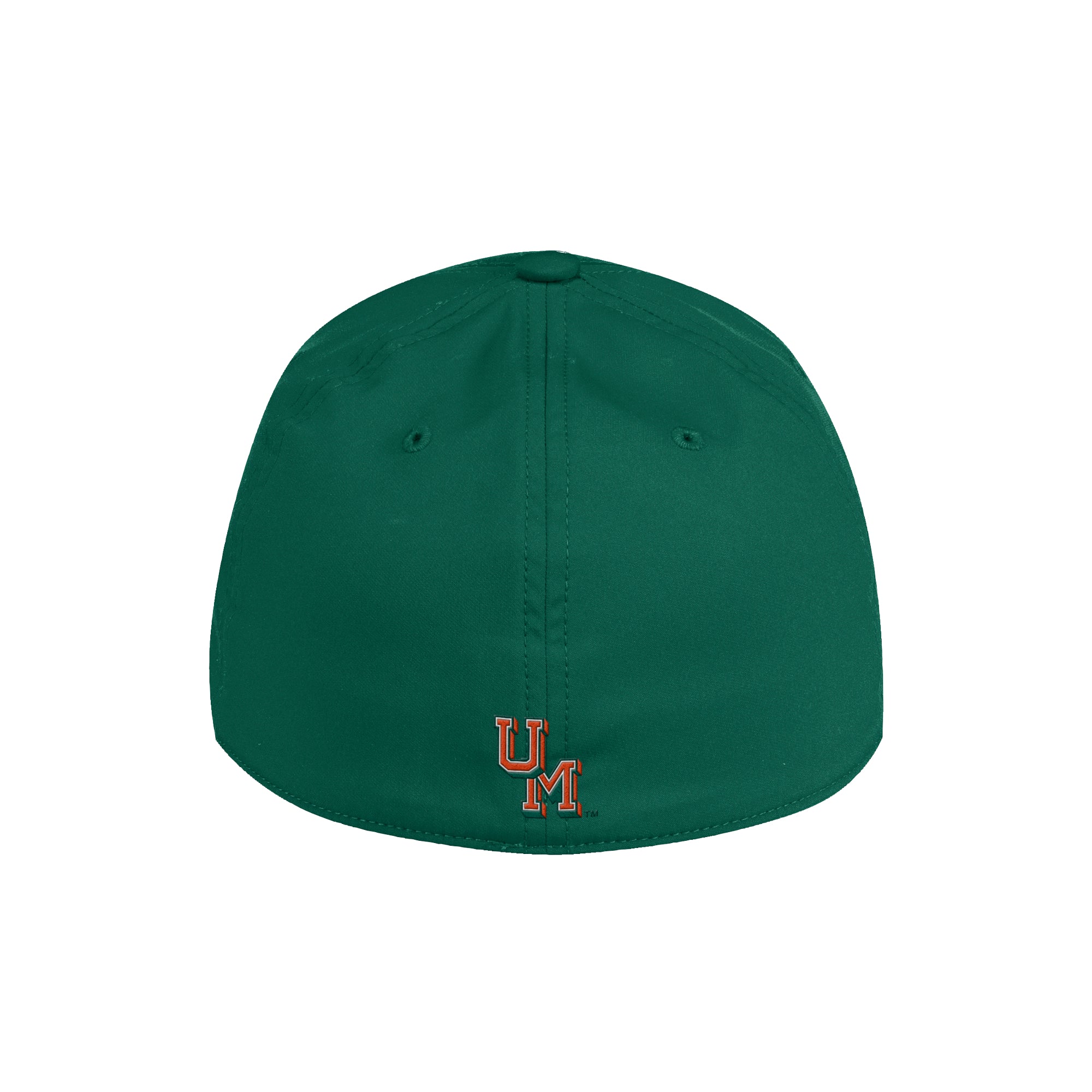 Men's adidas White Miami Hurricanes On-Field Baseball Fitted Hat