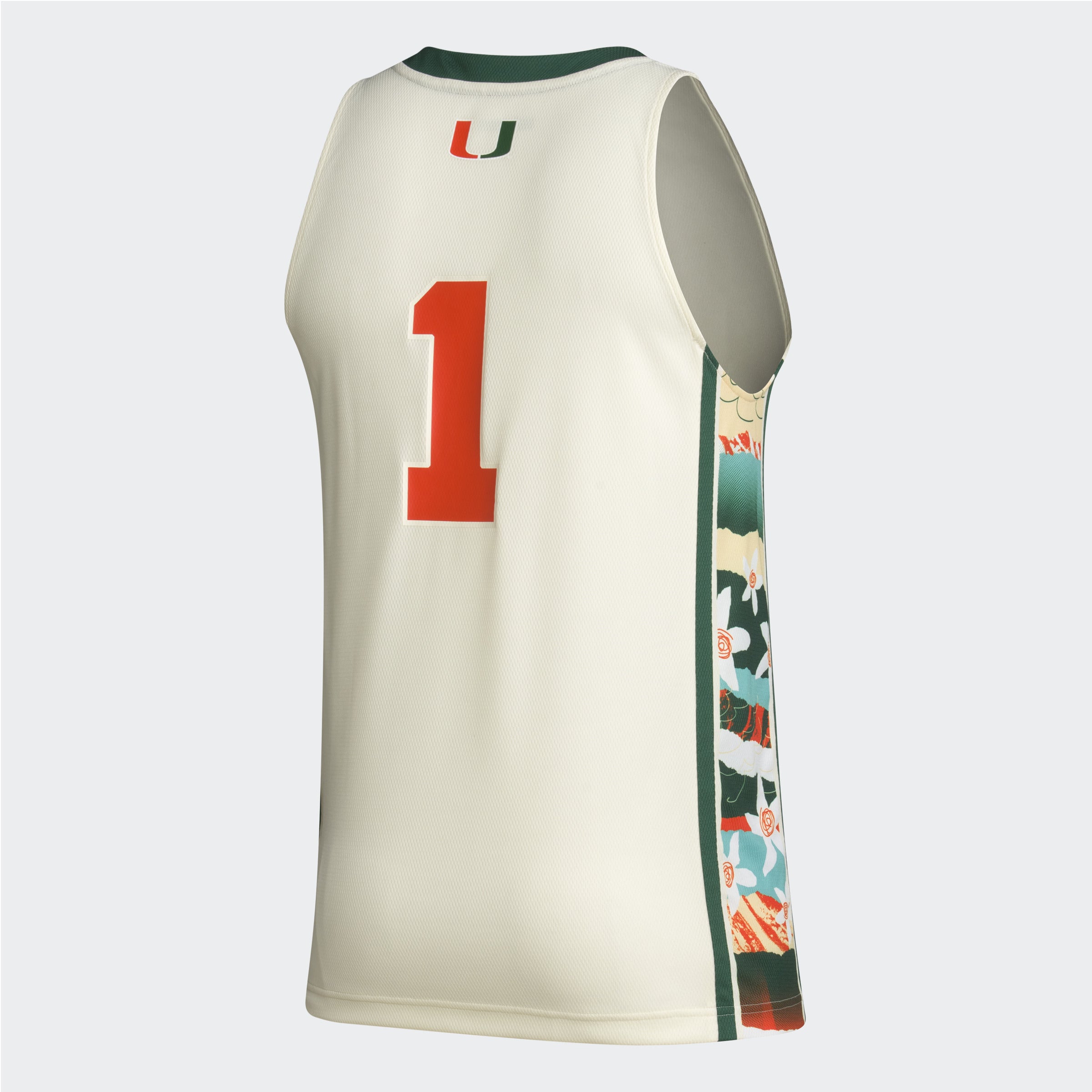 Men's adidas Green Miami Hurricanes 2017 March Madness Basketball Jersey