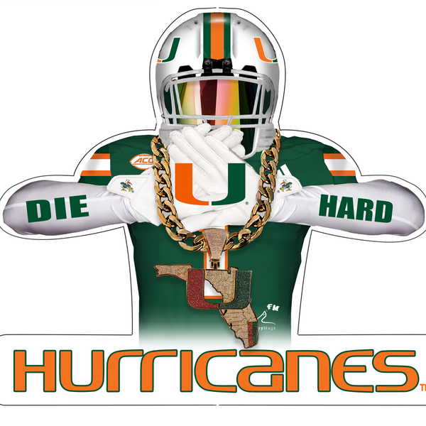 Miami Hurricanes Baseball Round Magnet – CanesWear at Miami FanWear