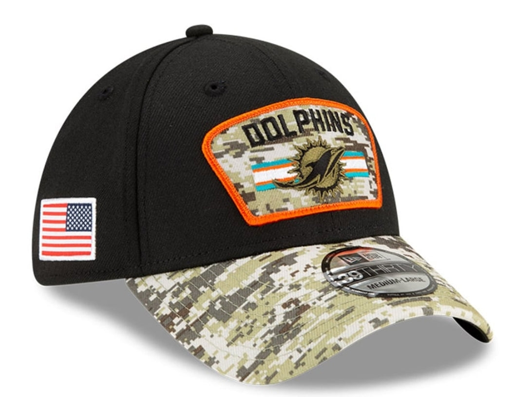 Men's Nike Camo Miami Dolphins 2019 Salute to Service Sideline