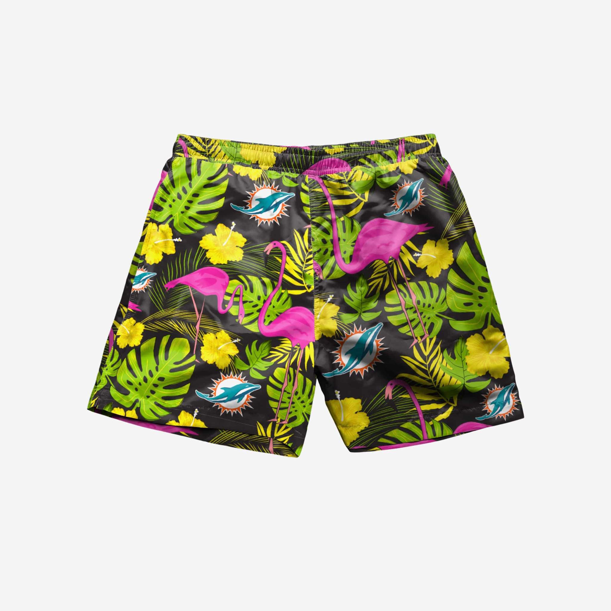 Miami dolphins hot sale swim trunks