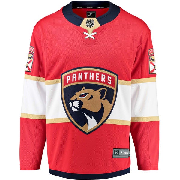 Florida Panthers NHL Men's Breakaway Home Jersey - Red