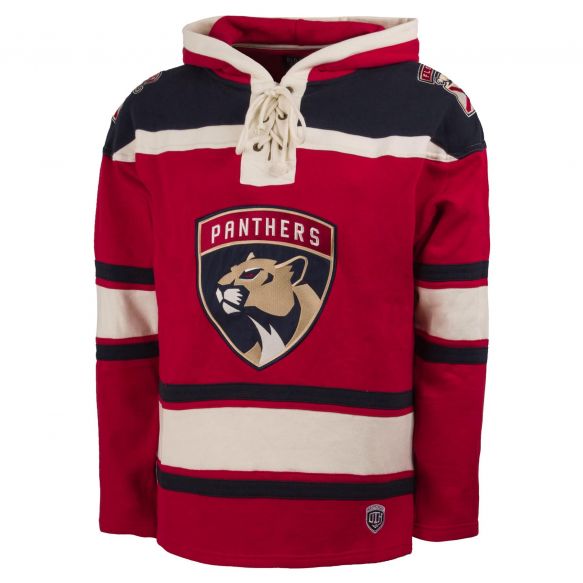 Florida Panthers '47 Brand Red Superior Lacer Hoodie - Red