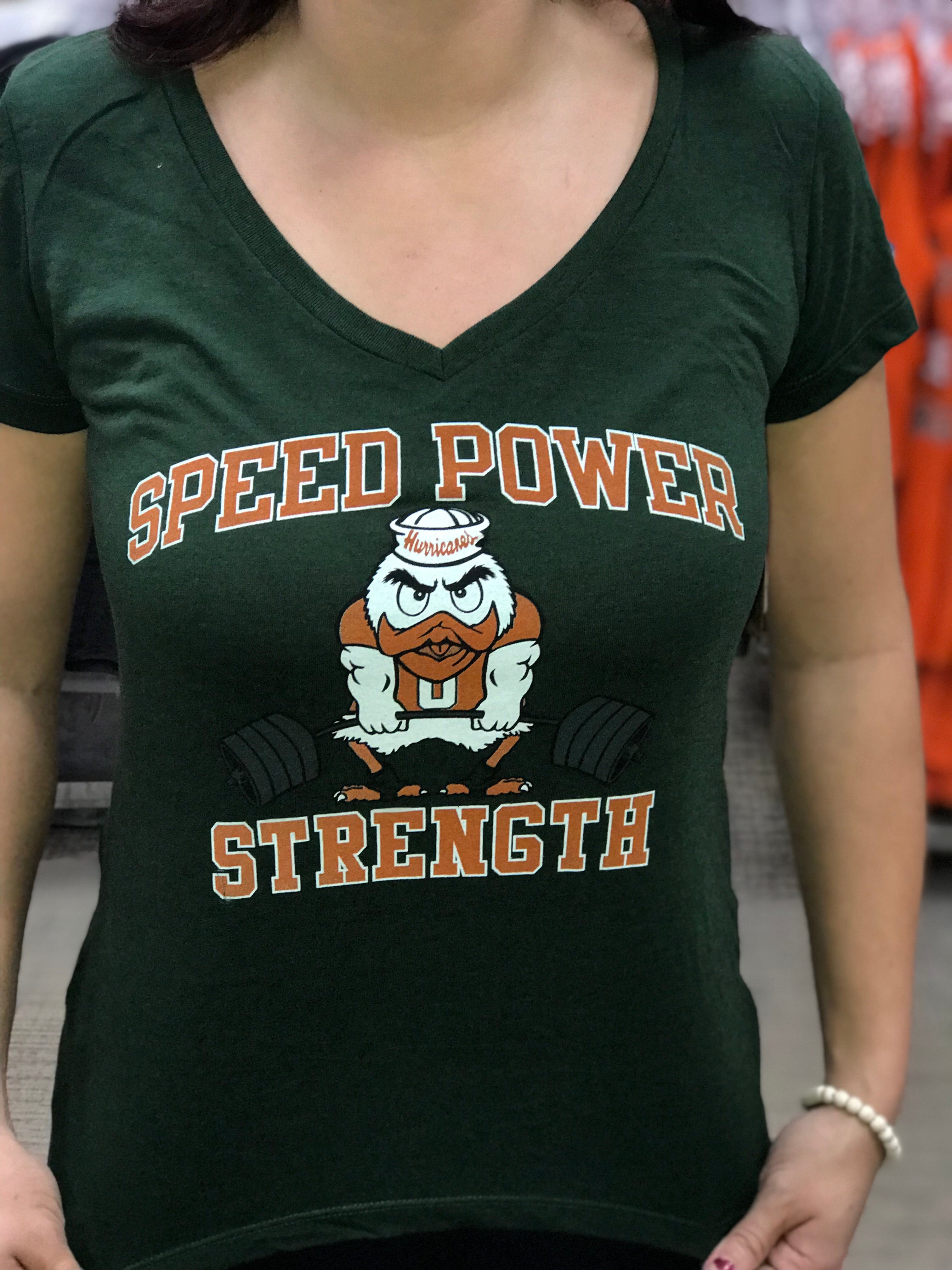 Miami hurricanes hot sale women's shirts