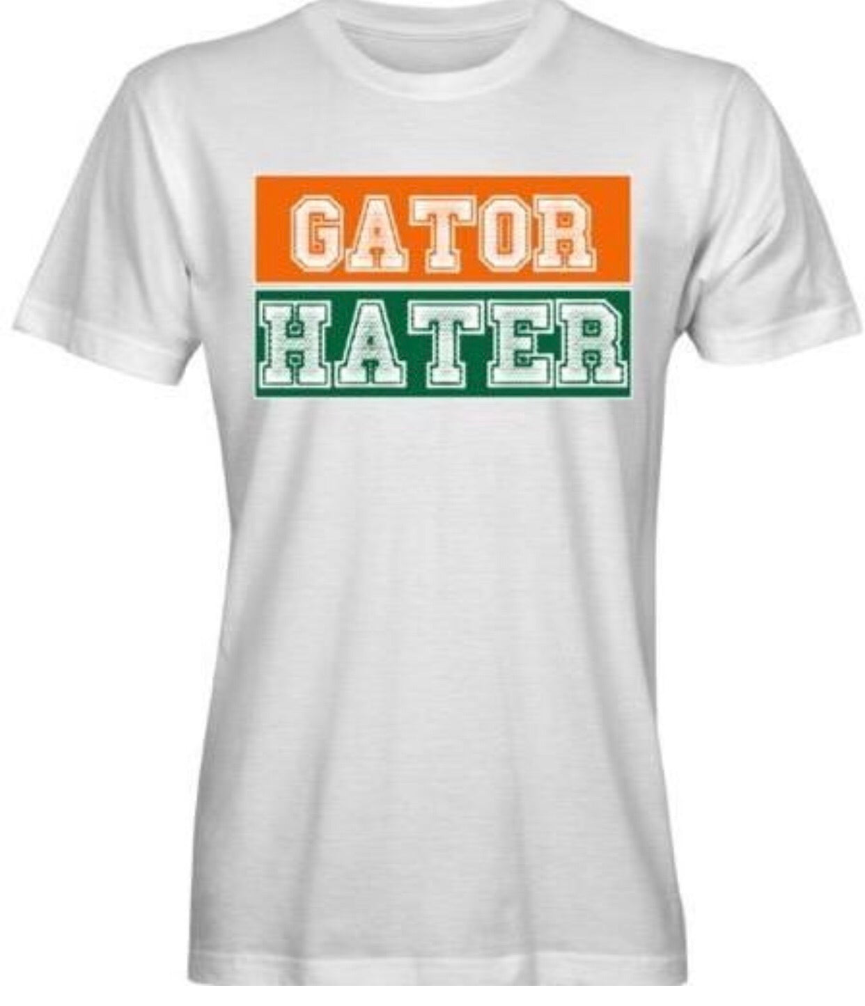 Gator Hater T-Shirt- White